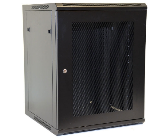 Picture of 15U Wall Mount Equipment Cabinet, Mesh Door, Single