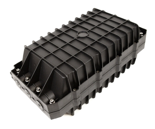 Picture of 48 Fiber, Inline Splice Enclosure, 6 Port, 2 Tray