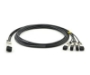 Picture of Generic QSFP28-4x25G-DAC-1M Compatible 100G QSFP28 to SFP28 DAC Cable 