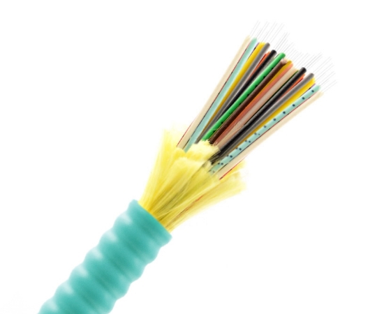 Picture of 48 Fiber Armored Distribution Cable OM3 OFNR