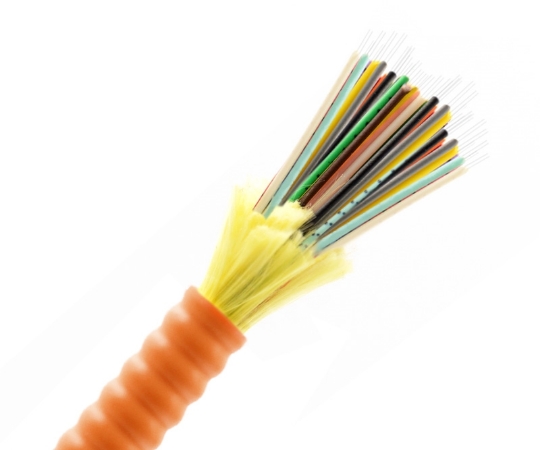 Picture of 72 Fiber Armored Distribution Cable OM1 OFNP