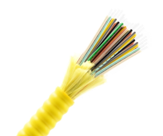 Picture of 72 Fiber Armored Distribution Cable OS2 OFNR