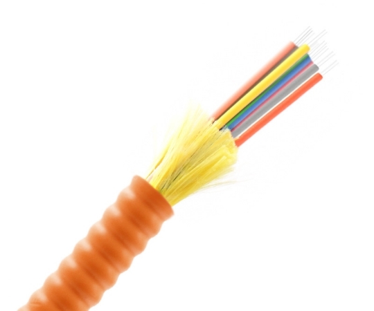Picture of 8 Fiber Armored Distribution Cable OM1 OFNP