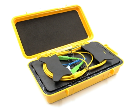 Picture of SC/APC to SC/APC, Fiber Ring OTDR Launch Cable, OS2, 1500m