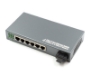Picture of 6 Port Fiber Switch 10/100 RJ45 to 1 Fiber Port, Singlemode 25k