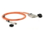 Picture of Brocade 40G-QSFP-4SFP-AOC-0201 Compatible 40G QSFP+ to 4 SFP+ Breakout Active Optical Cable AOC