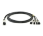 Picture of Dell 331-8149 Compatible 40G QSFP+ to SFP+ DAC Cable 