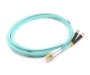 Picture of 1m, LC to ST, Duplex, OM3 Multimode Patch Cable