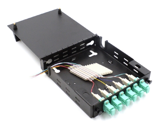 Picture of LGX Adapter Plate, 12 Splice Termination Box, 2 Ports