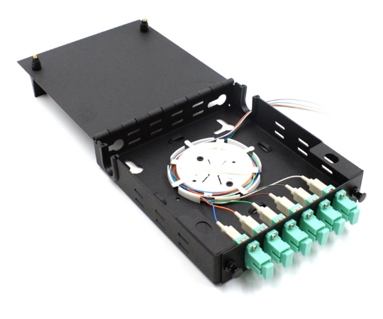 Picture of LGX Adapter Plate, Fiber Spool Termination Box, 2 Ports
