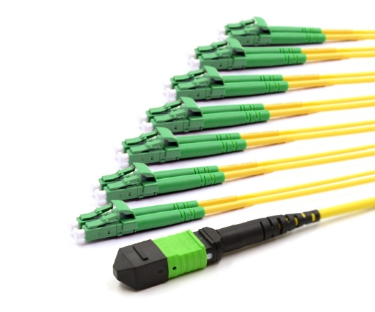 Picture of 2m, MTP Female to 12 LC/APC, 12 Fiber Duplex Single-mode OS2 9/125 Fanout Cable