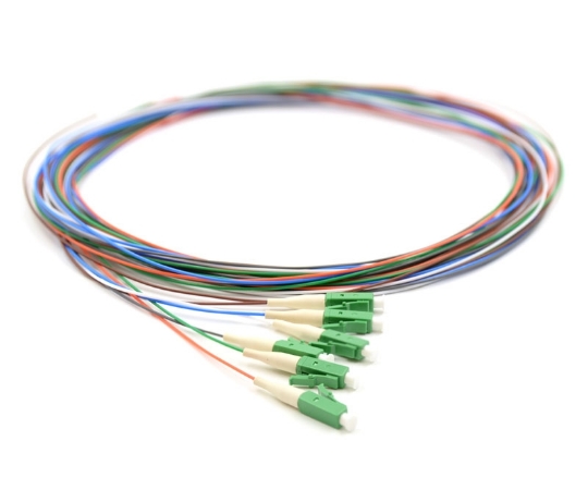 Picture of 3m, 6 Fiber LC/APC Pigtail, Single-mode, OS2