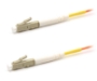 Picture of LC/UPC to LC/UPC Simplex Fiber Optic Patch Cable - 62.5/125µm Multimode OM1 - 3mm Orange PVC Rated Jacket - 1 Meters in Total Length
