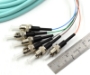 Picture of 3m, 6 Fiber ST Pigtail, Multimode, OM3