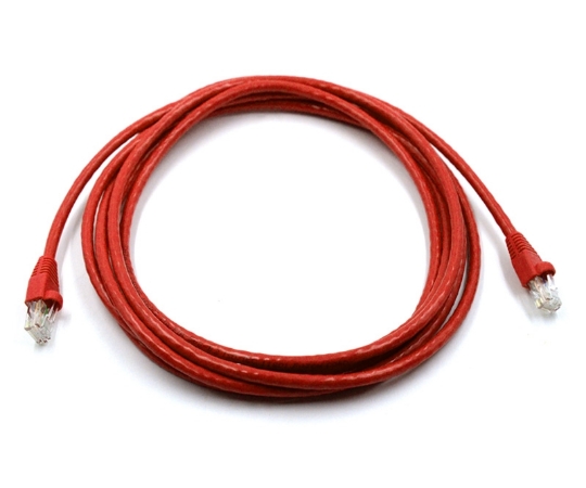 Picture of 3ft, Cat6, 550MHz UTP Ethernet, Red