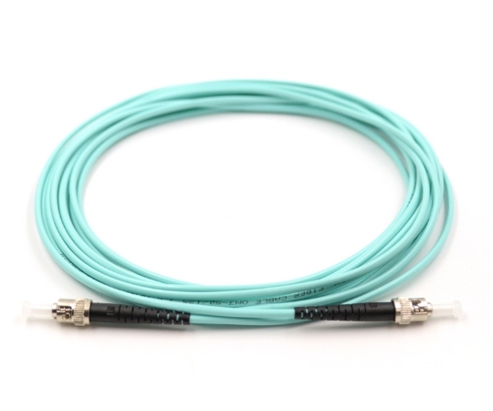 Picture of 3m, ST to ST, Simplex, Multimode 50/125 Patch Cable