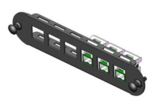 Picture of Corning - ONE™ - Keystone CCH Panel - 6-Position 